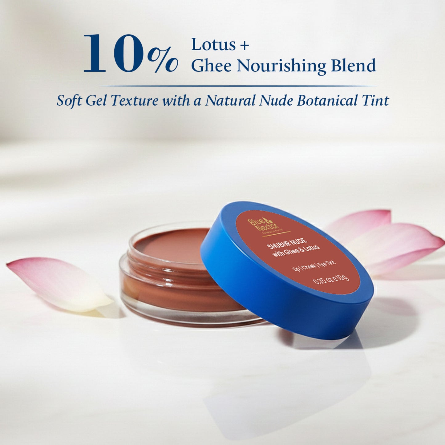 Blue Nectar Lip, Cheek & Eye Tint - Nude