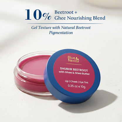 Blue Nectar Lip, Cheek & Eye Tint - Betroot