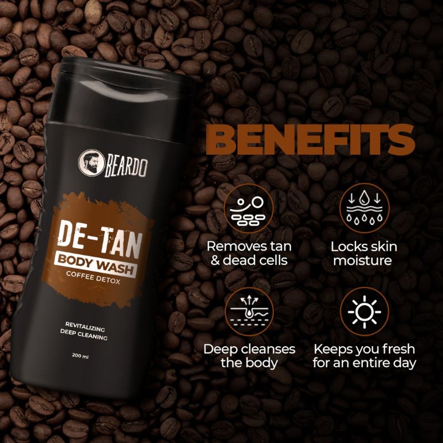 Beardo De-Tan Body Wash For Men