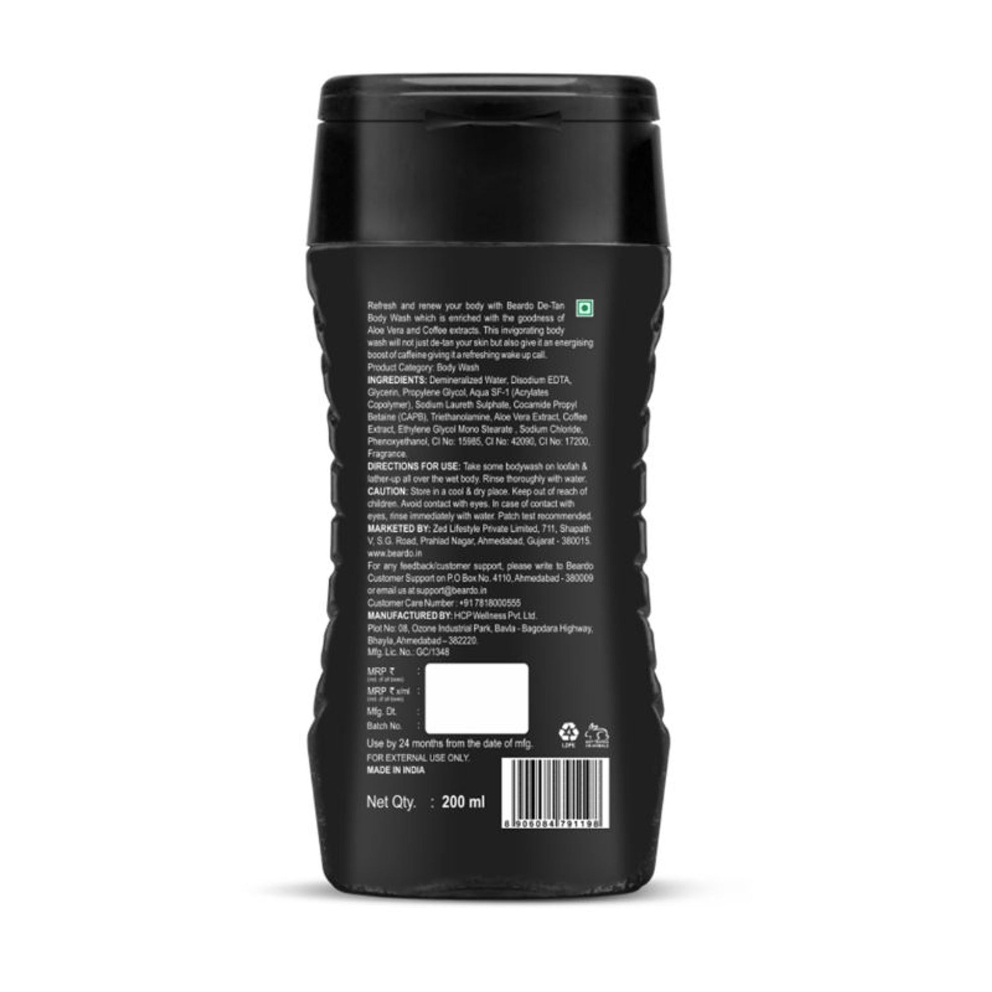 Beardo De-Tan Body Wash For Men