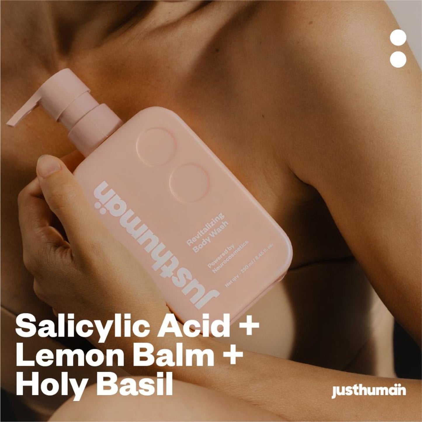 Just Human Revitalising Body Wash