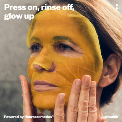 Just Human Curcumin Picture Perfect Face Mask