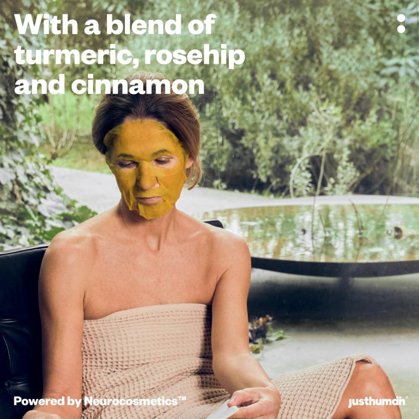 Just Human Curcumin Picture Perfect Face Mask