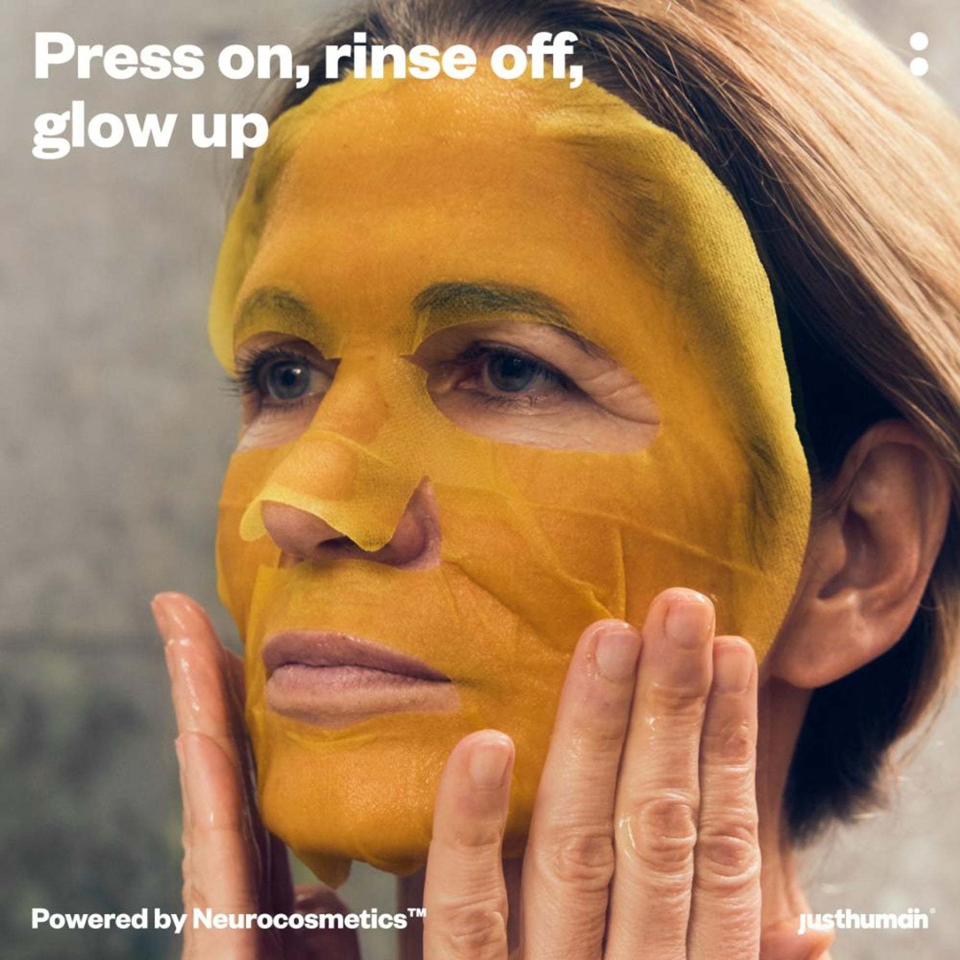 Just Human Curcumin Picture Perfect Face Mask