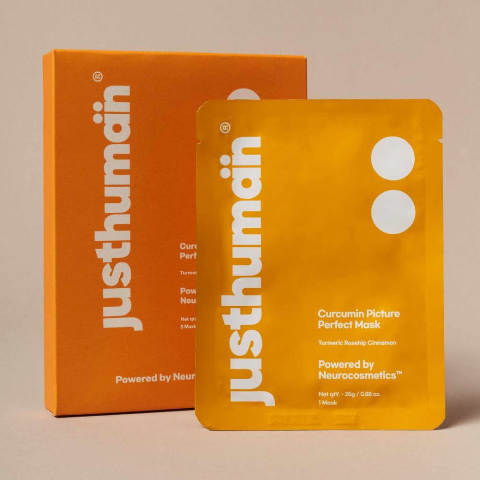 Just Human Curcumin Picture Perfect Face Mask