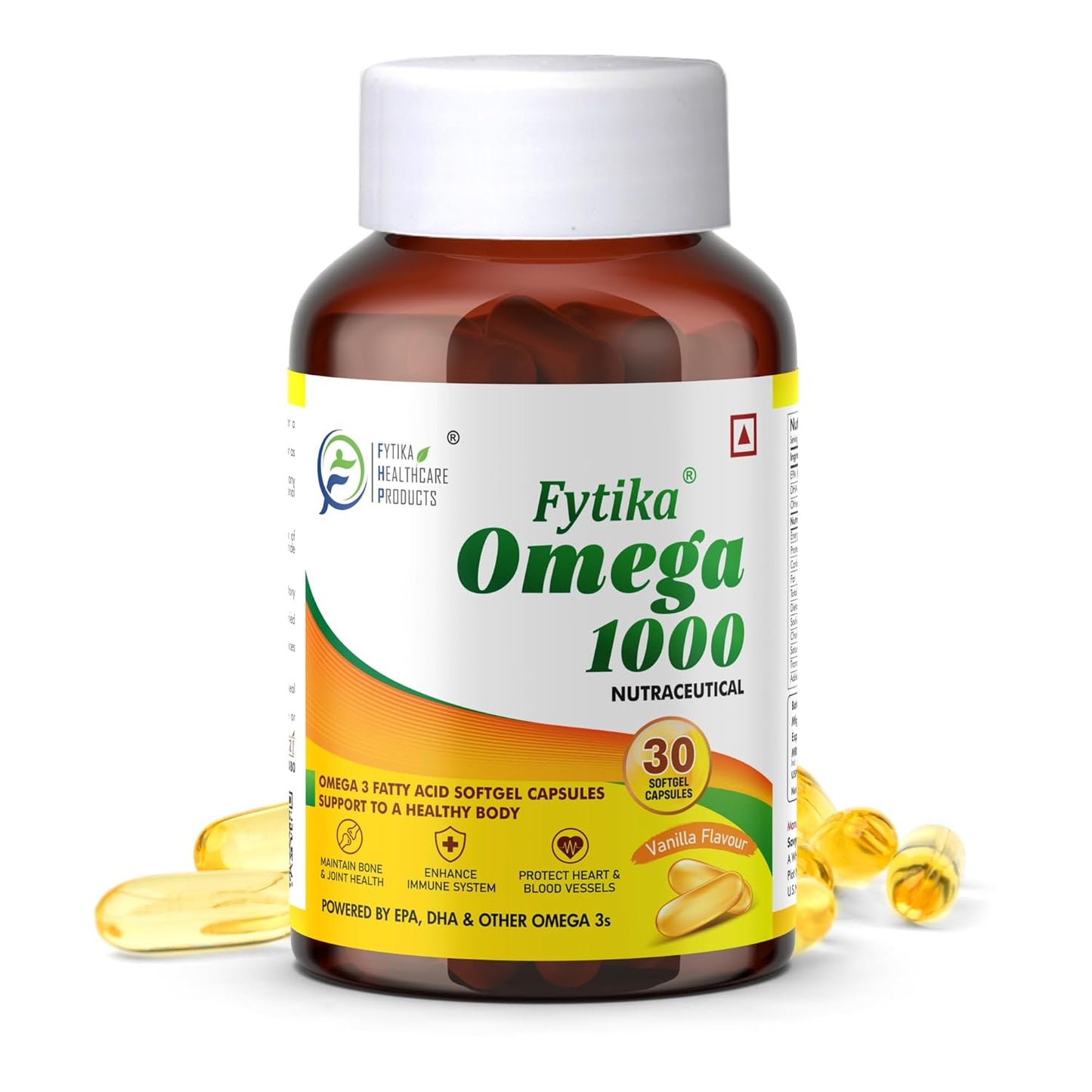 Fytika Omega 1000 Capsules - Indyancart
