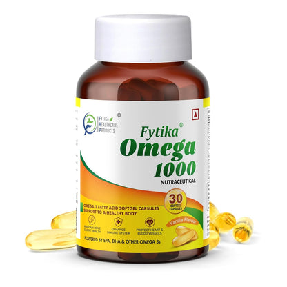 Fytika Omega 1000 Capsules - Indyancart