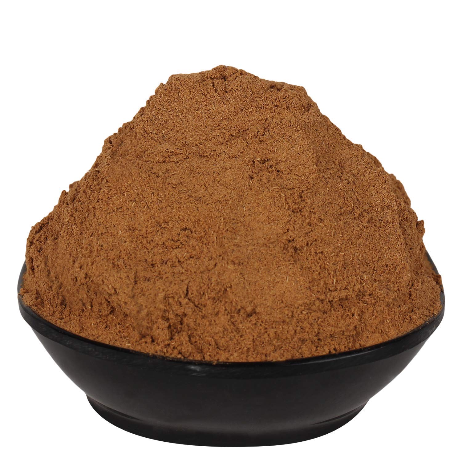 Yuvika Vijaysar powder in a jar, Indian Kino Pterocarpus Marsupium herbal Ayurvedic supplement for health and wellness.