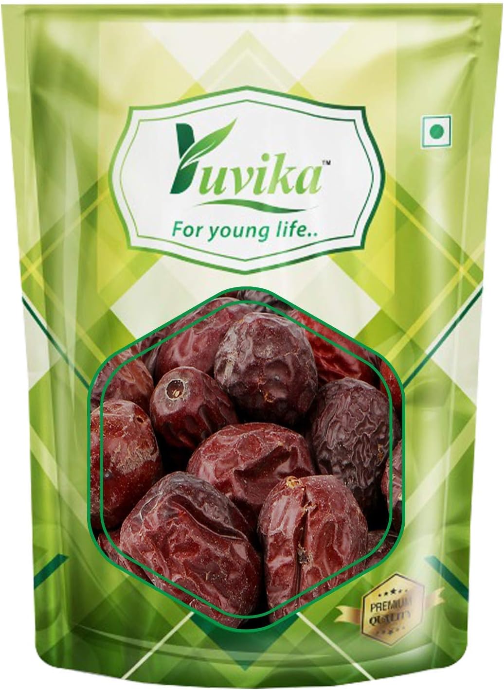 Yuvika Unnab Ber Red Ayurvedic product made from Zizyphus Sativa Gaetn, shown in a vibrant red herbal form.