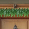 Toran for Main Door Entrance, Handmade Mango Leaf Toran, Traditional Bandarwal for Festival, Pooja, Wedding & Home Decor, Artificial Leaf Doorway Hanging (42 x 5.5 Inches, Green)