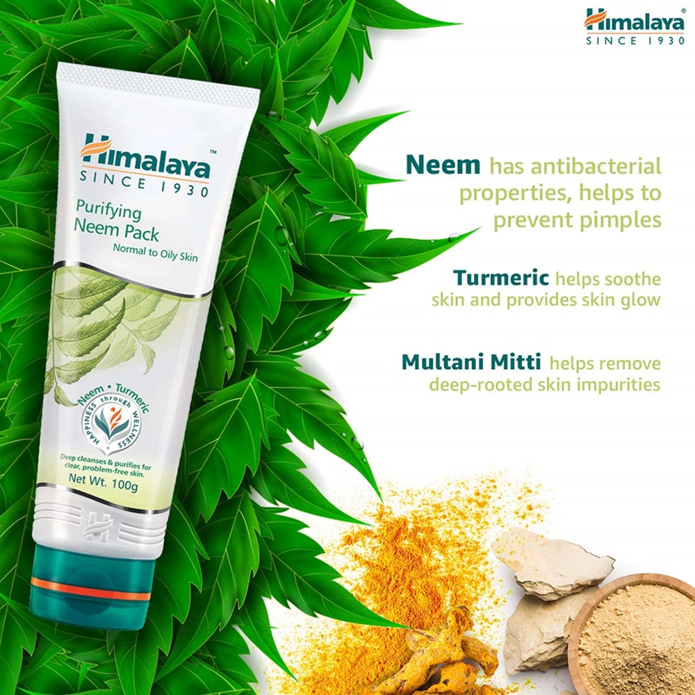 Himalaya Herbals Purifying Neem Pack - Indyancart
