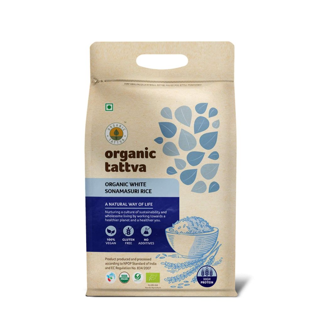 Organic Tattva Sonamasuri Rice White