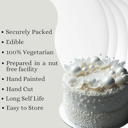 Confect White | Sprinkles Bottle for Decoration Bottle
