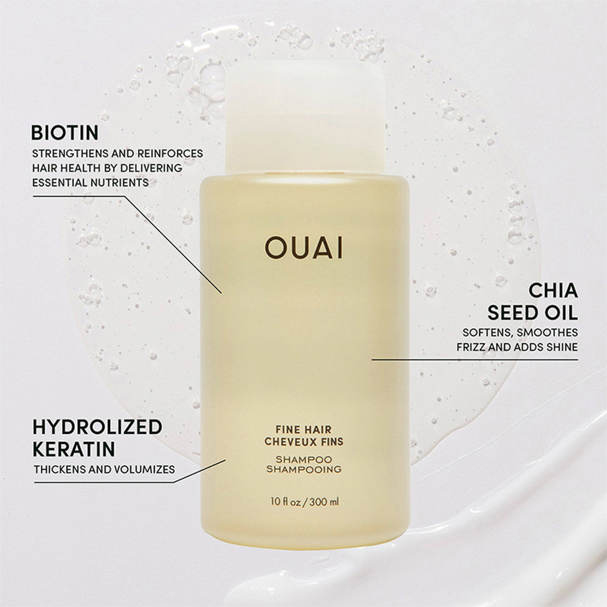 OUAI Fine Hair Shampoo