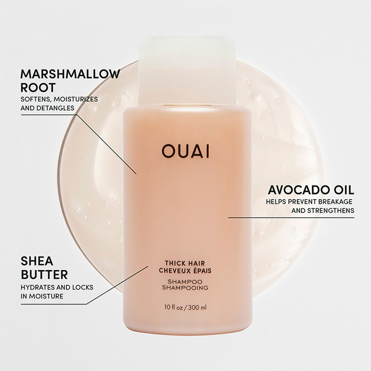 OUAI Thick Hair Shampoo