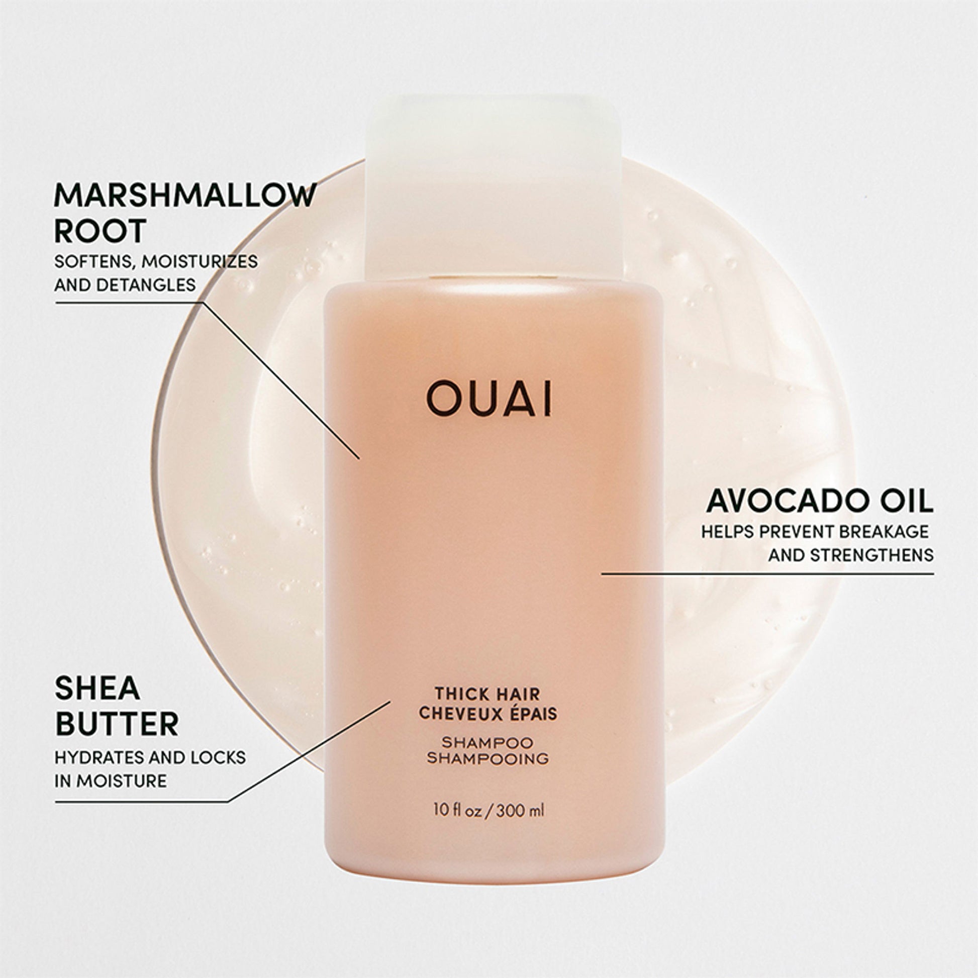 OUAI Thick Hair Shampoo