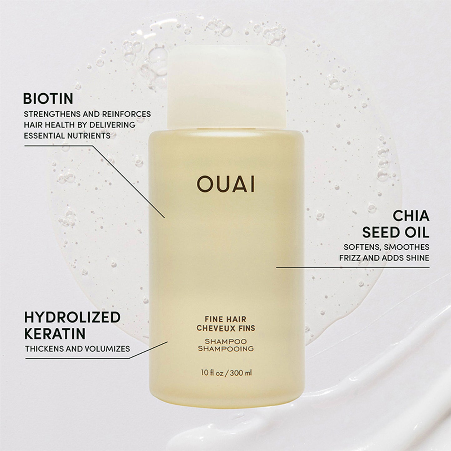 OUAI Fine Hair Shampoo