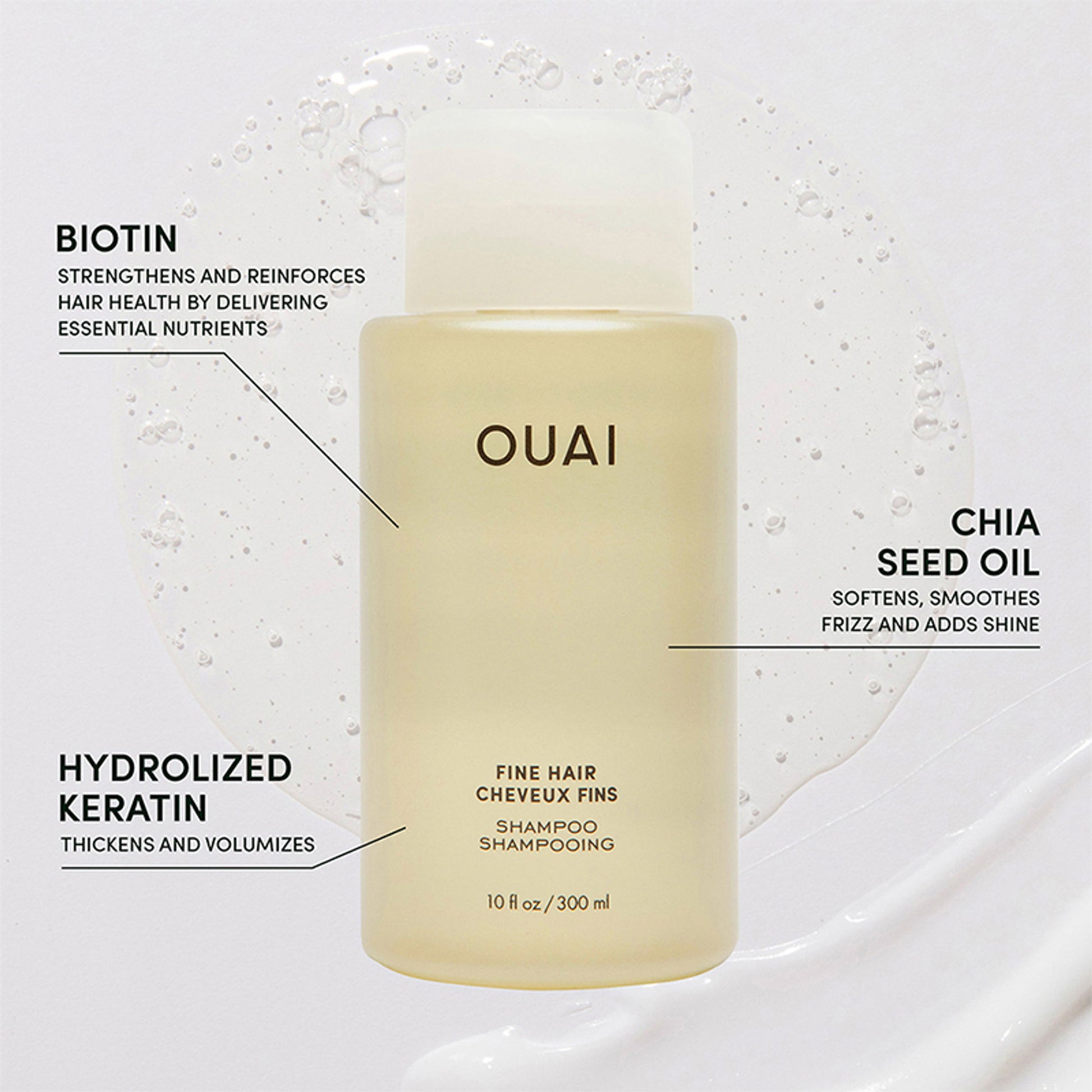 OUAI Fine Hair Shampoo