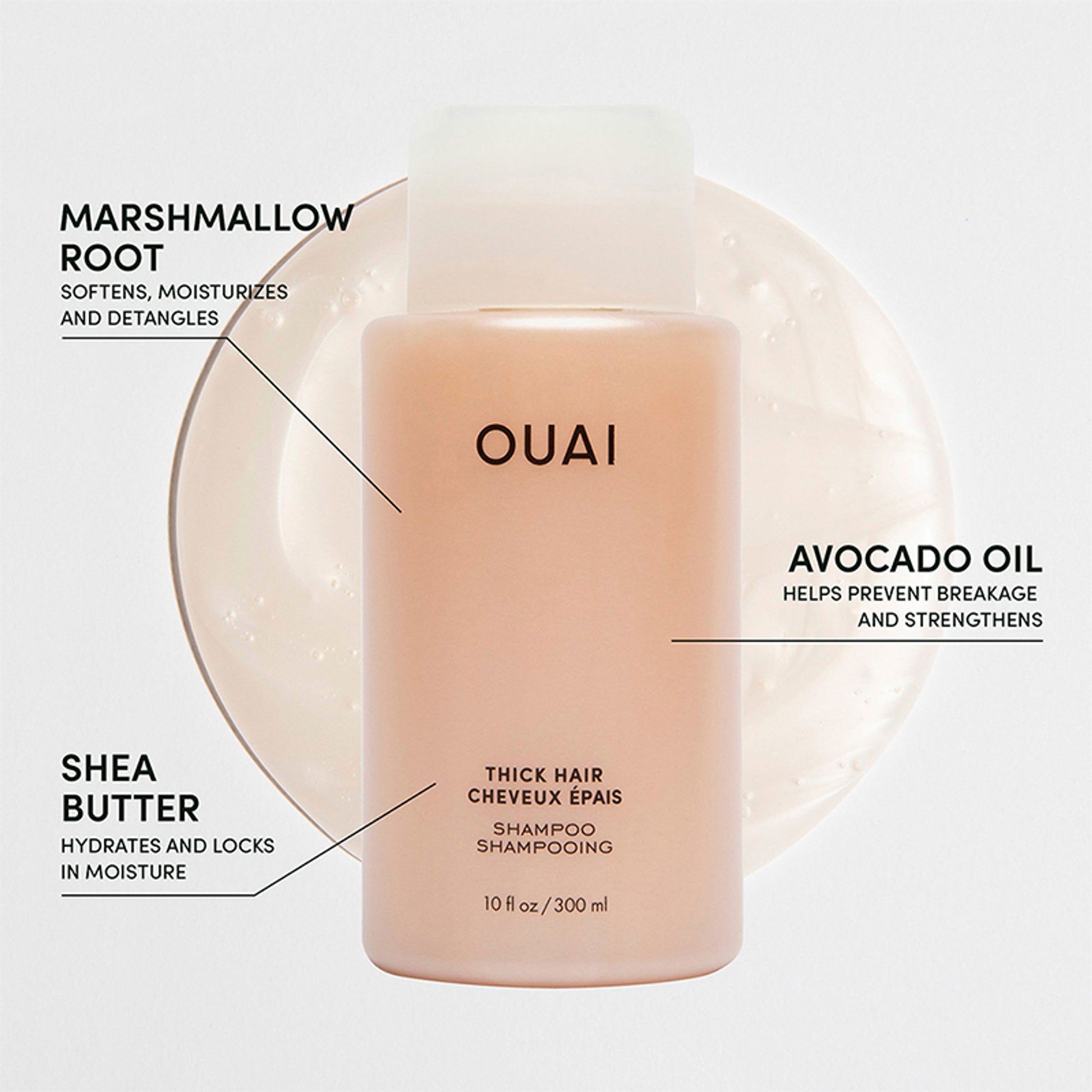 OUAI Thick Hair Shampoo