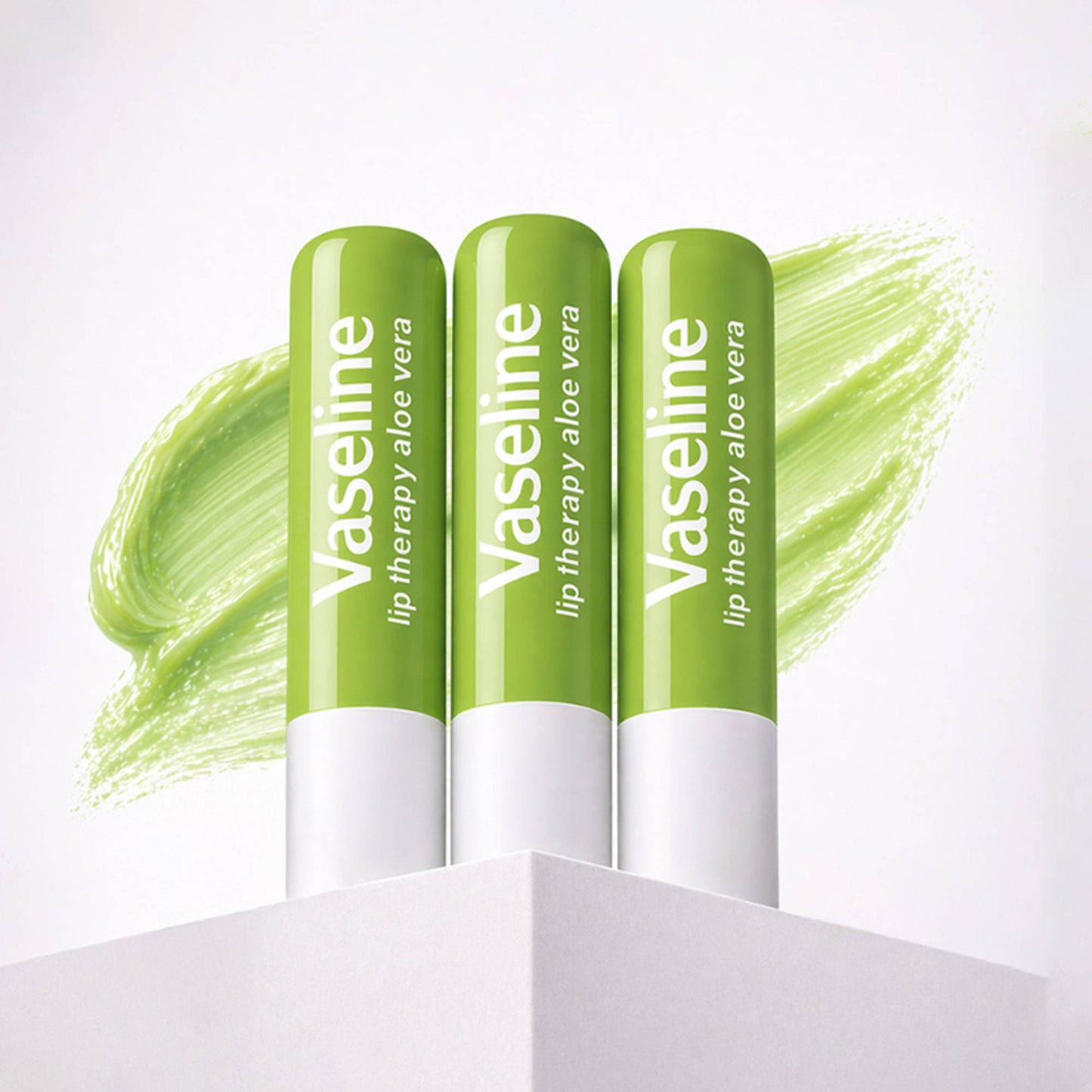 Vaseline Lip Care Cocoa Butter Lip Balm Stick - Pack Of 3