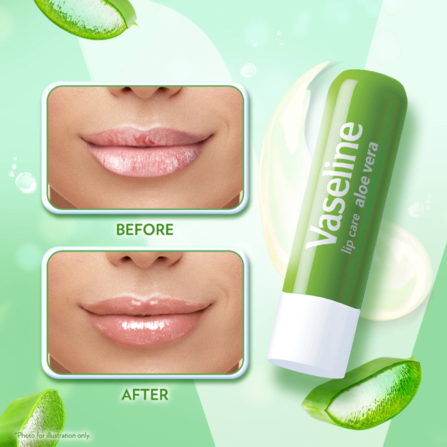 Vaseline Lip Care Cocoa Butter Lip Balm Stick - Pack Of 3