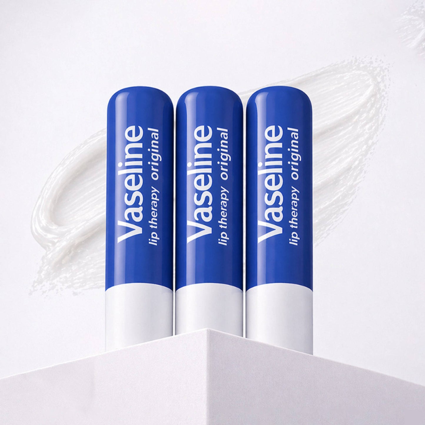 Vaseline Lip Care Cherry Blush Tinted Lip Balm Stick - Pack Of 3
