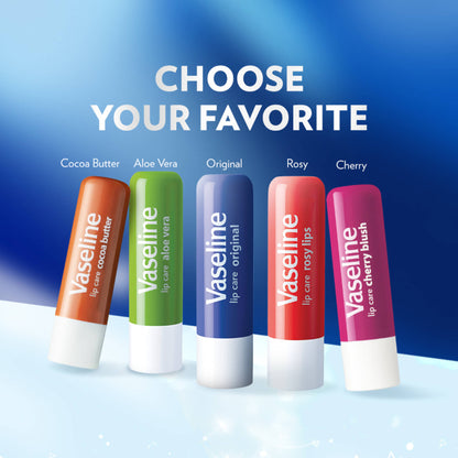 Vaseline Lip Care Original Lip Balm Stick - Pack Of 3