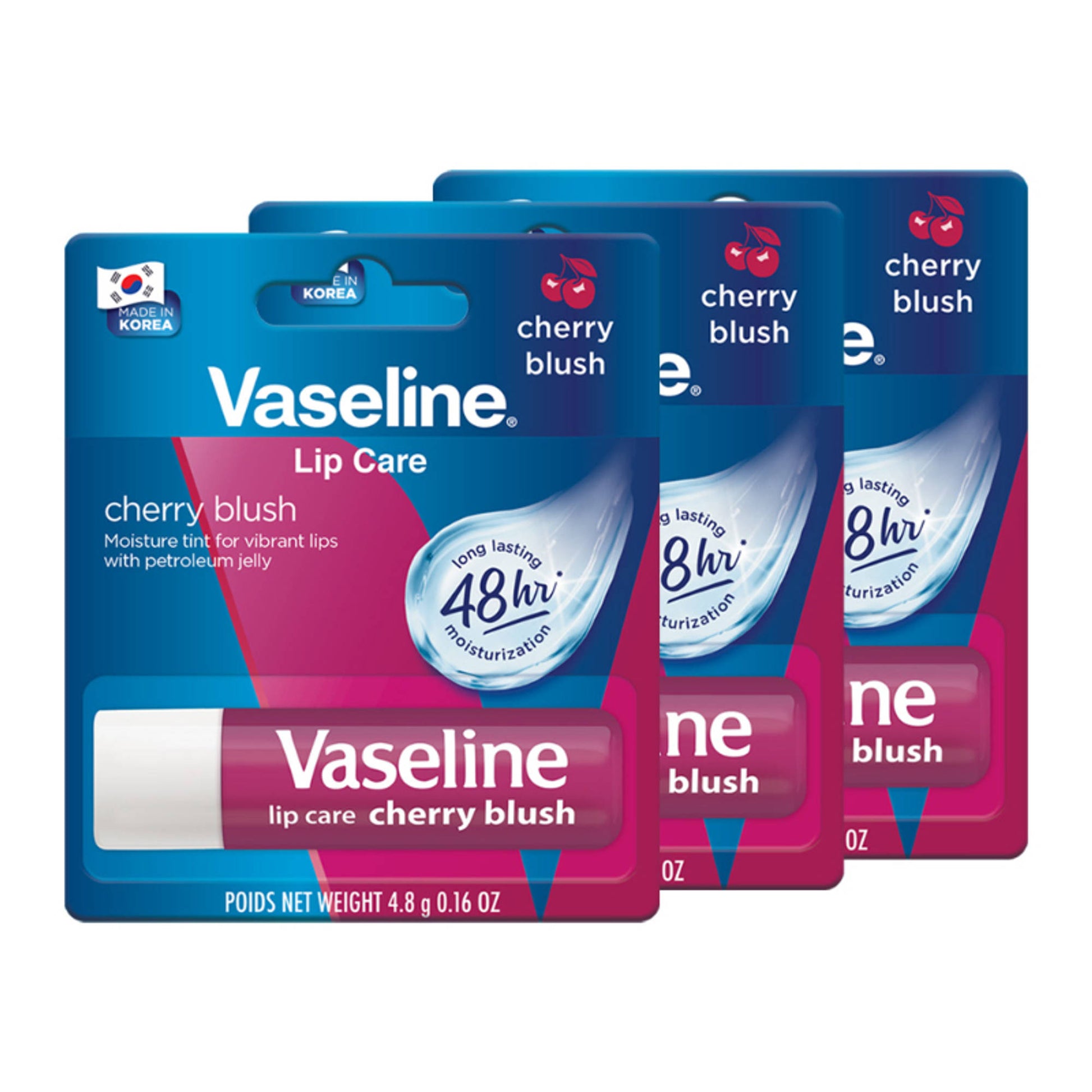 Vaseline Lip Care Original Lip Balm Stick - Pack Of 3