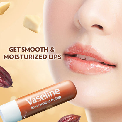 Vaseline Lip Care Aloe Vera Lip Balm Stick - Pack Of 3