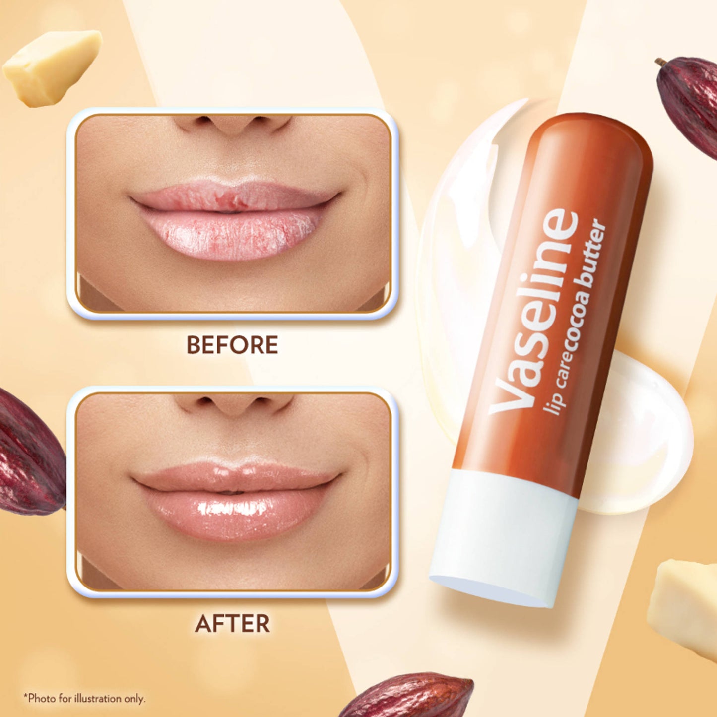 Vaseline Lip Care Aloe Vera Lip Balm Stick - Pack Of 3