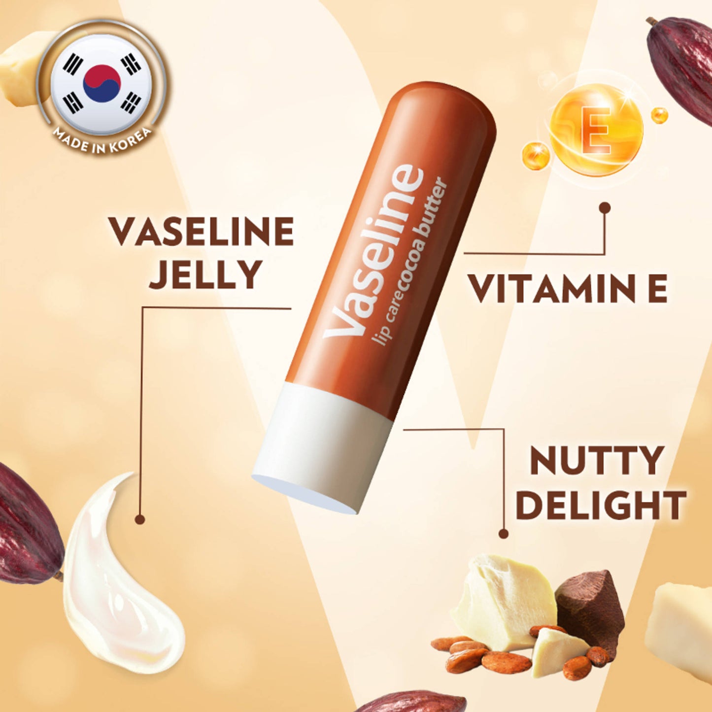 Vaseline Lip Care Aloe Vera Lip Balm Stick - Pack Of 3