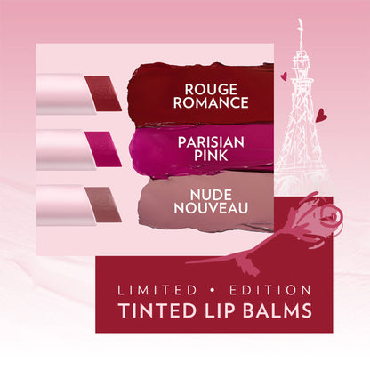 Vaseline Rouge Romance Emily In Paris Limited Edition Red Tinted Lip Balm Stick - Pack Of 3
