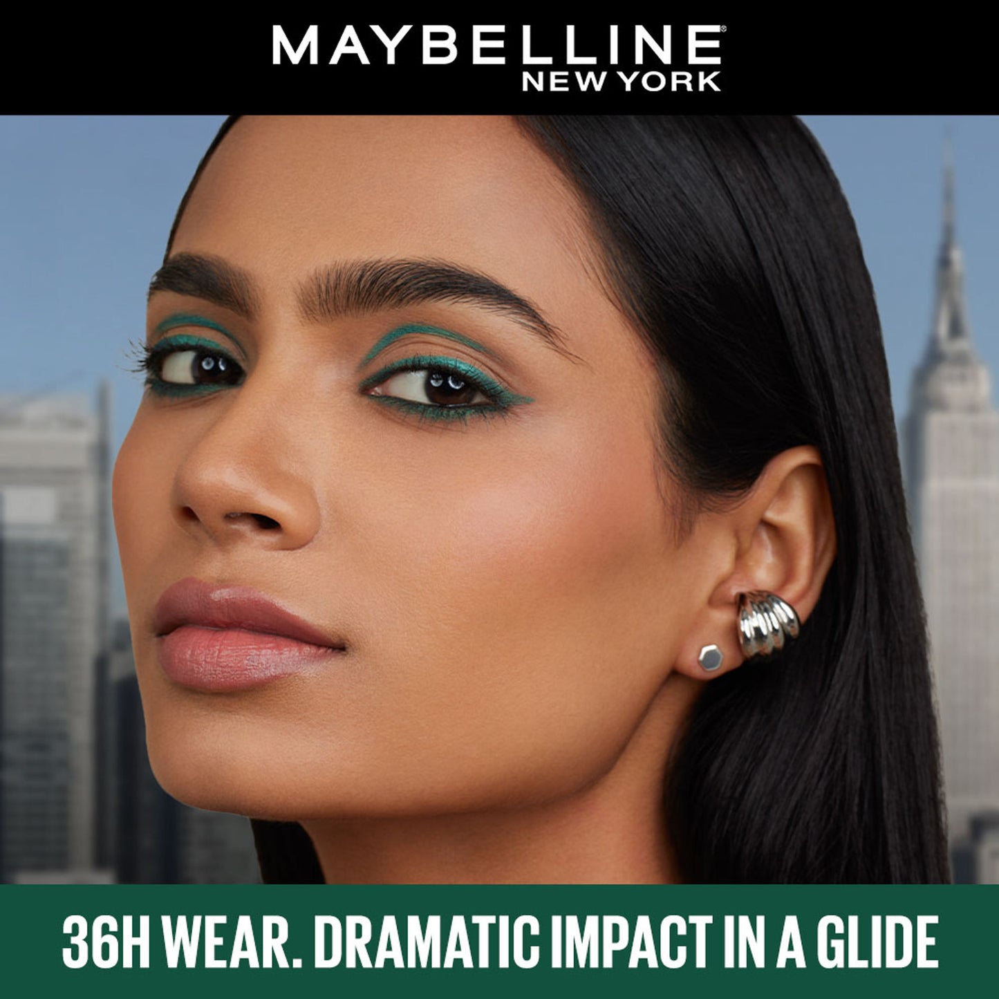 Maybelline New York Colossal Lasting Drama Kajal - Green With Envy