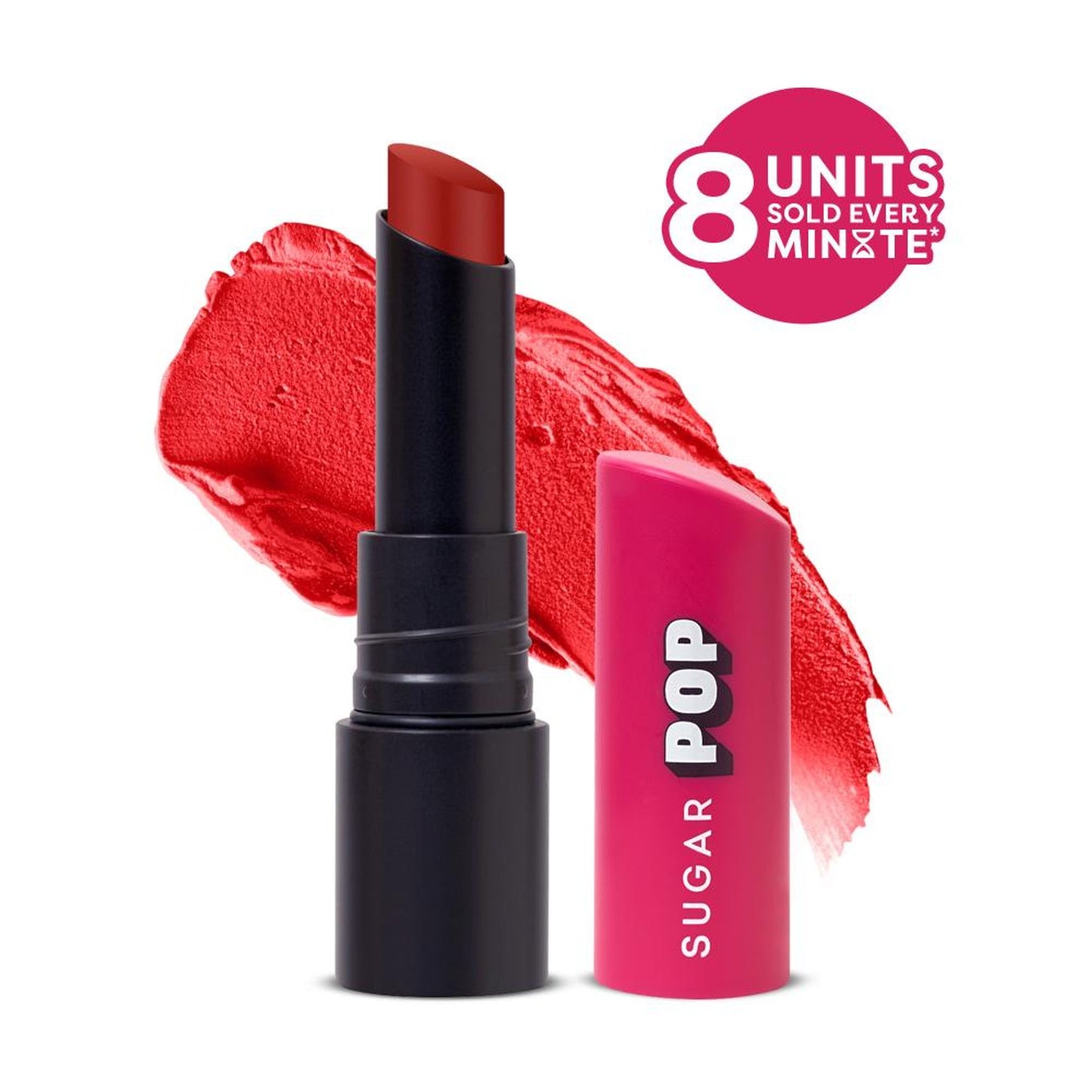 SUGAR POP Transferproof Lipstick, Waterproof - 04 Garnet Glam