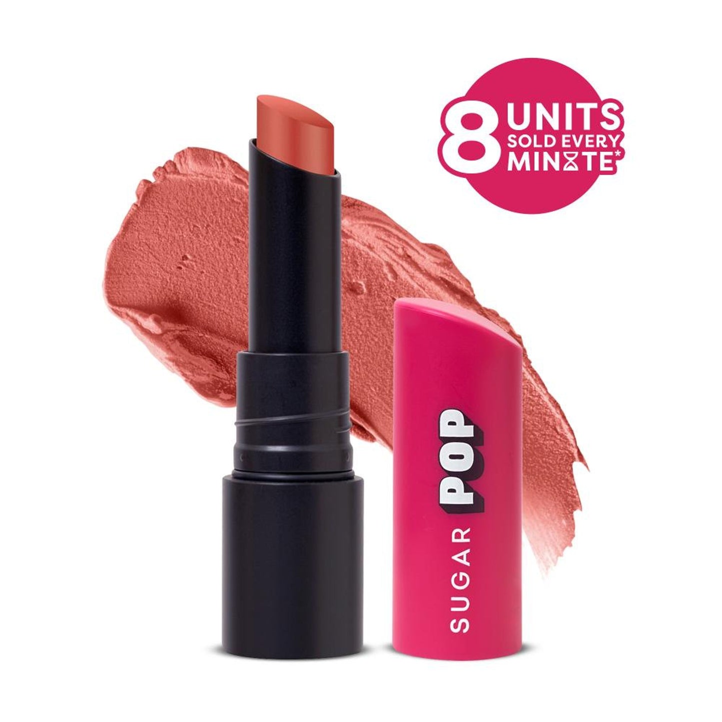 SUGAR POP Transferproof Lipstick, Waterproof - 15 Natural Nude