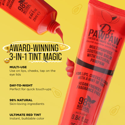 Dr. PAWPAW Tinted Ultimate Red Lip Balm