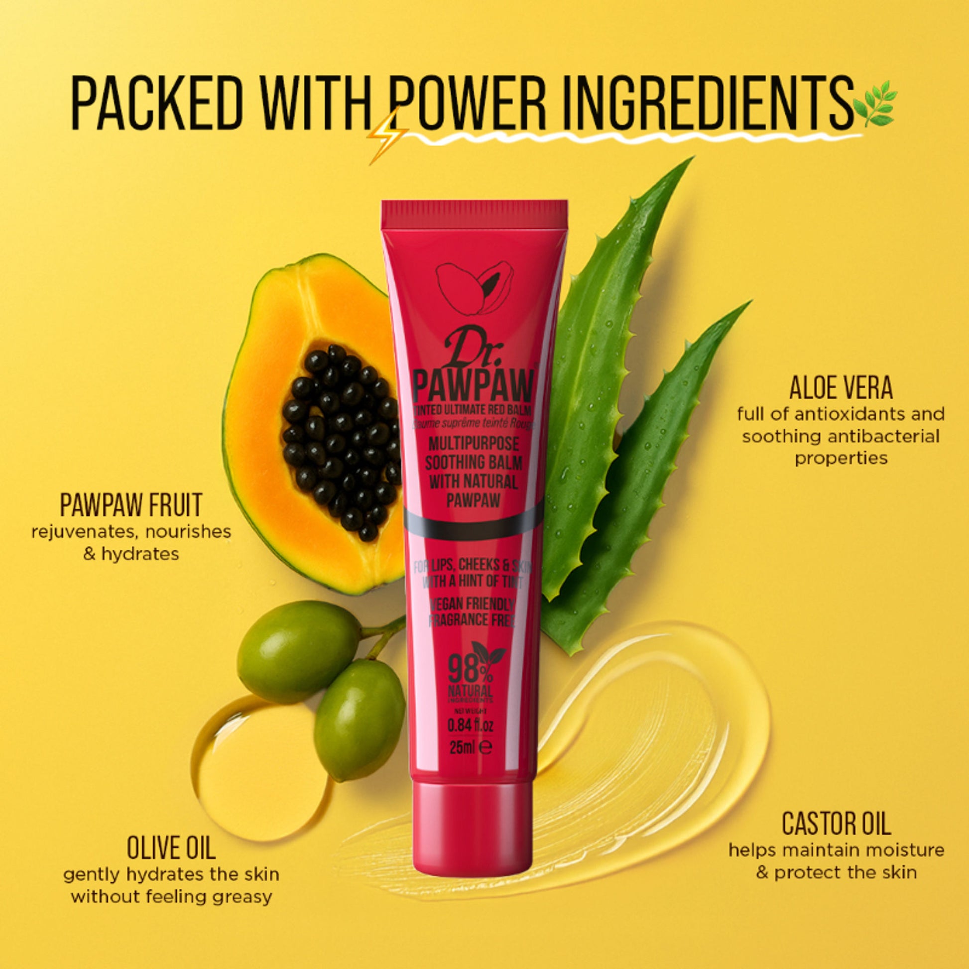 Dr. PAWPAW Tinted Ultimate Red Lip Balm