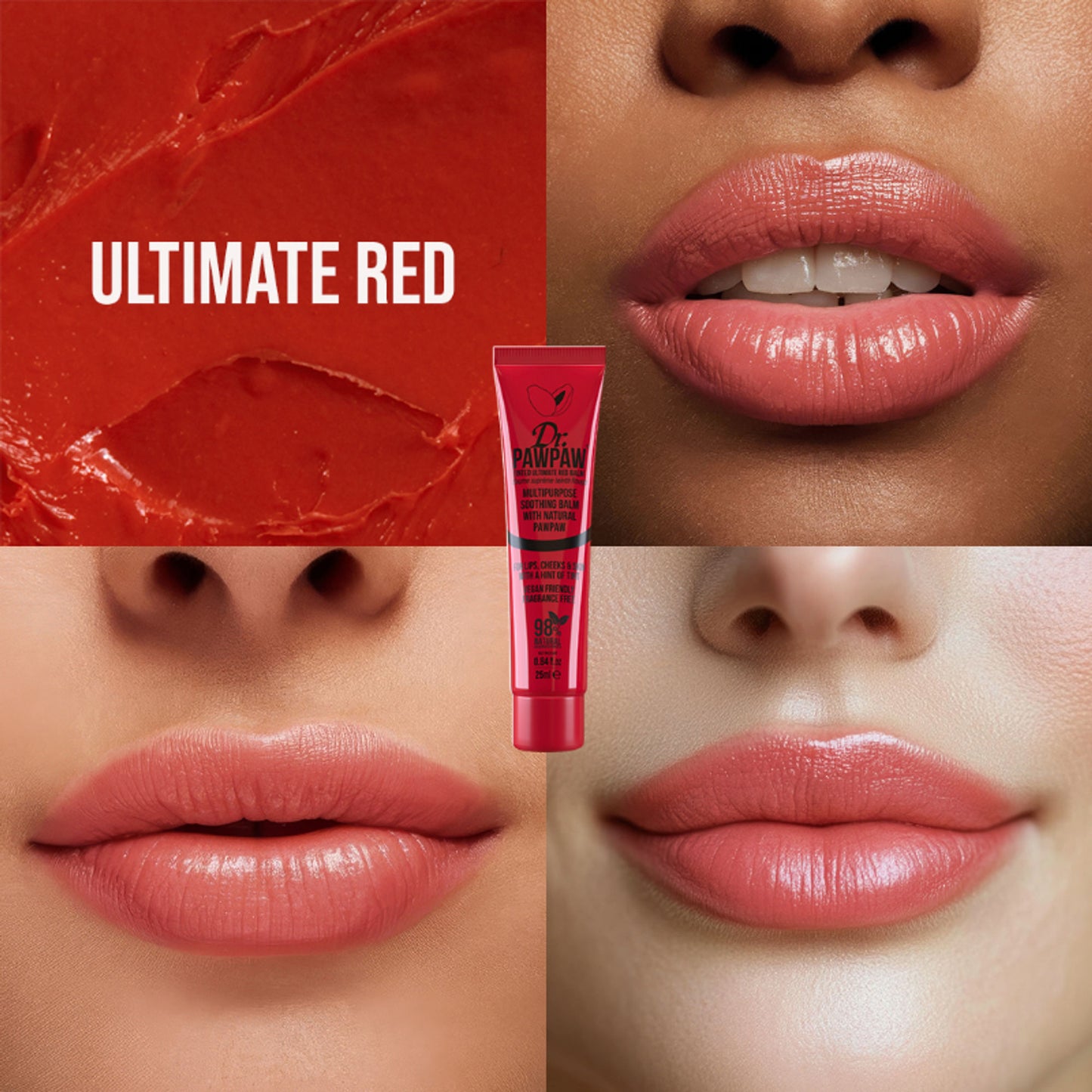 Dr. PAWPAW Tinted Ultimate Red Lip Balm