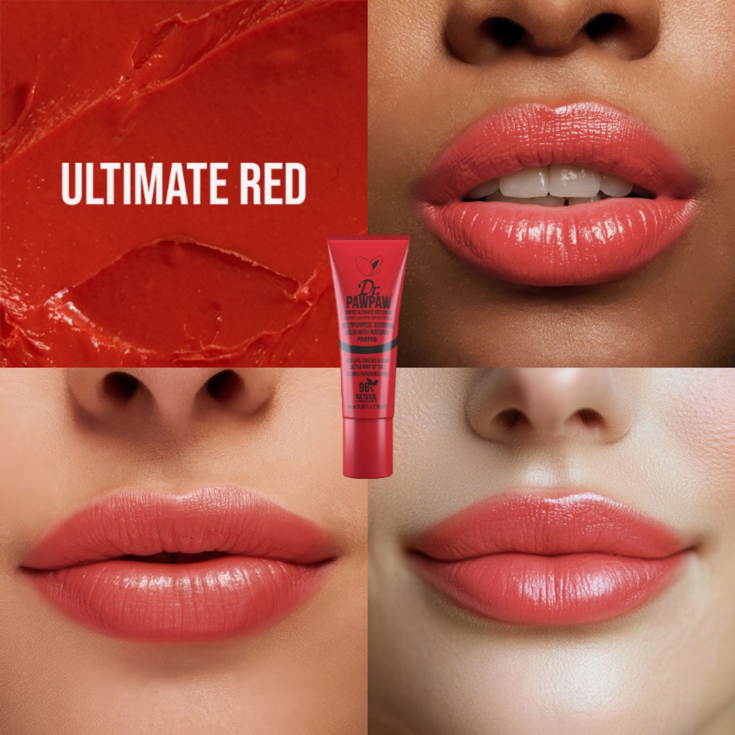 Dr. PAWPAW Tinted Ultimate Red Lip Balm