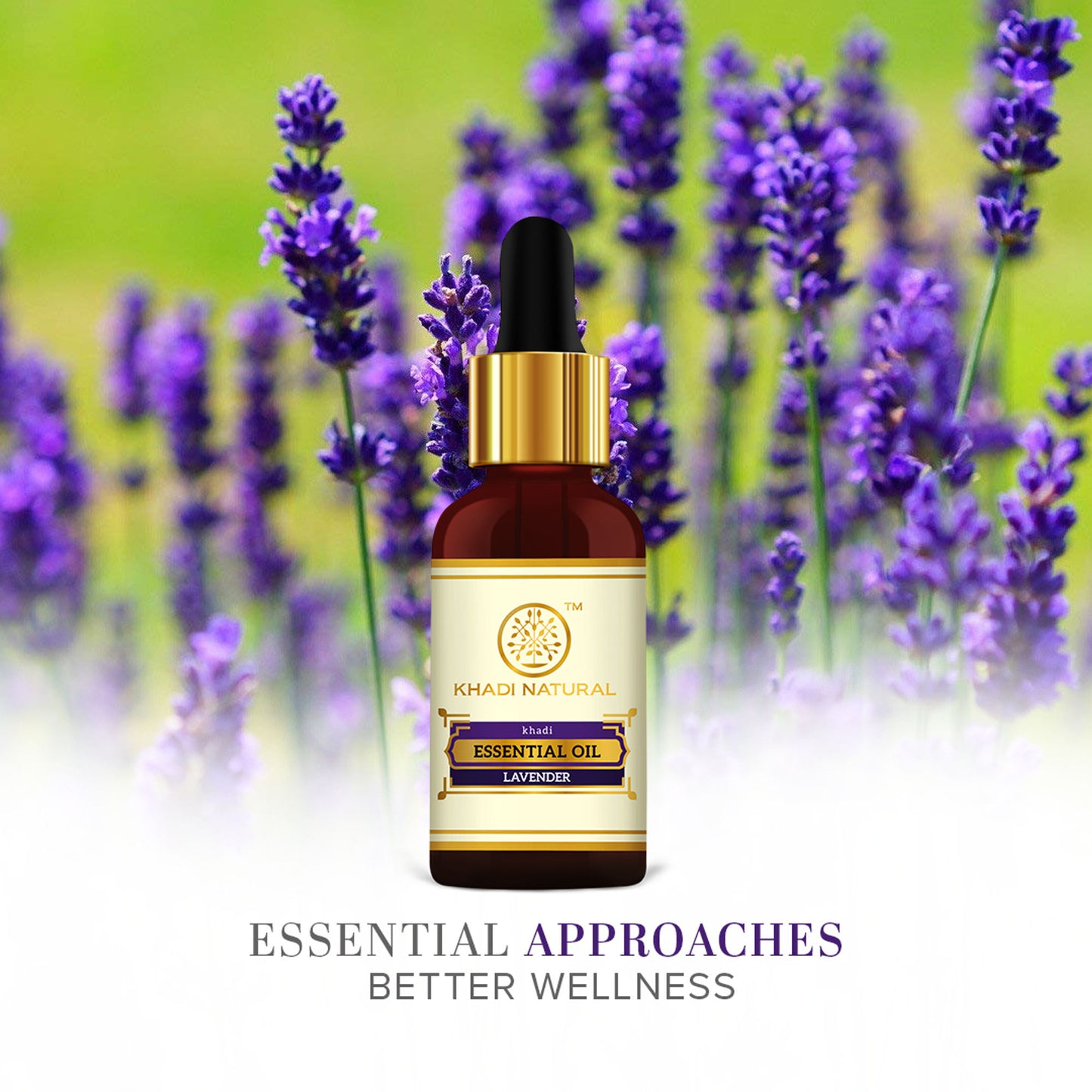 Khadi Natural Lavender Essential Oil Prevent Hair Fall
