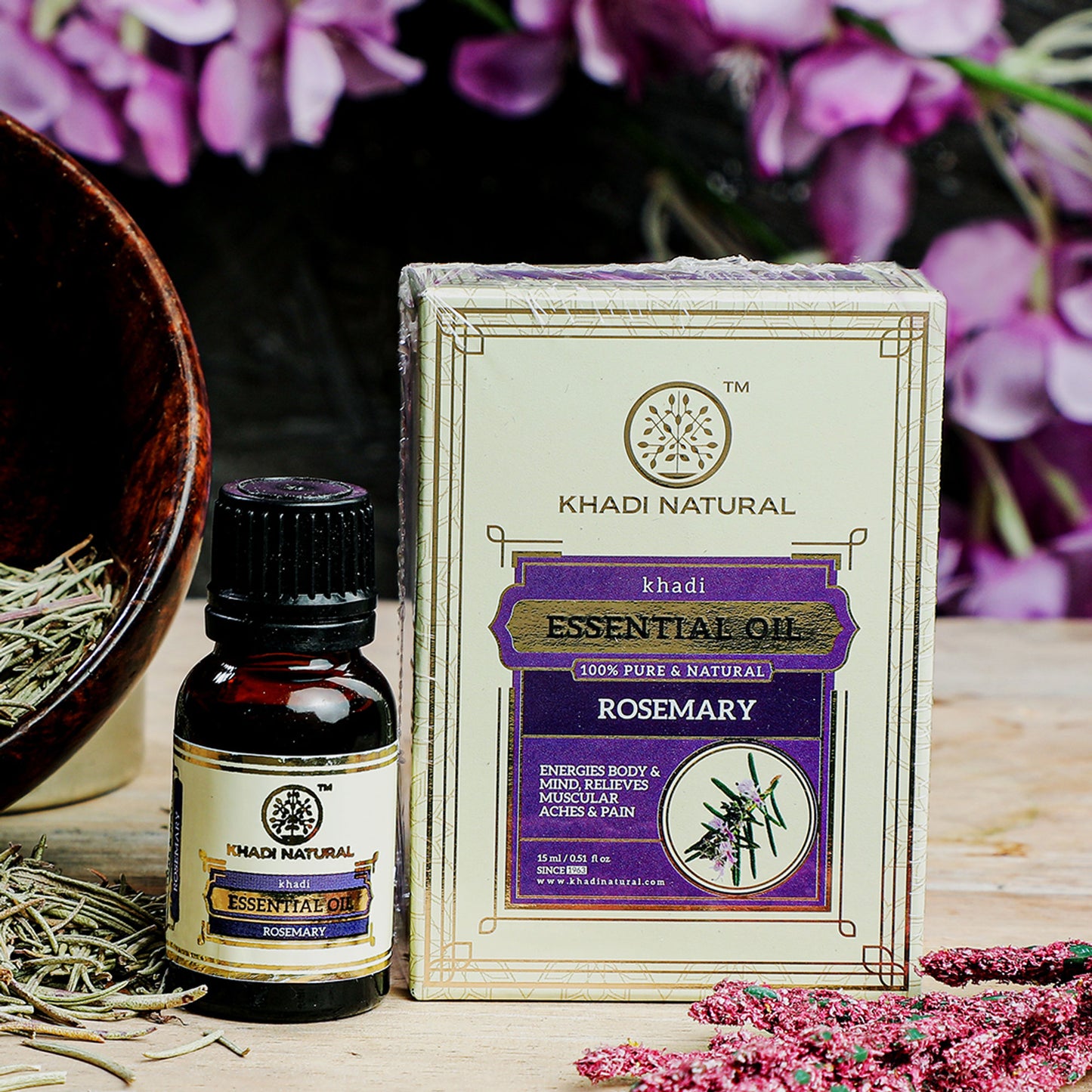 Khadi Natural Lavender Essential Oil Prevent Hair Fall