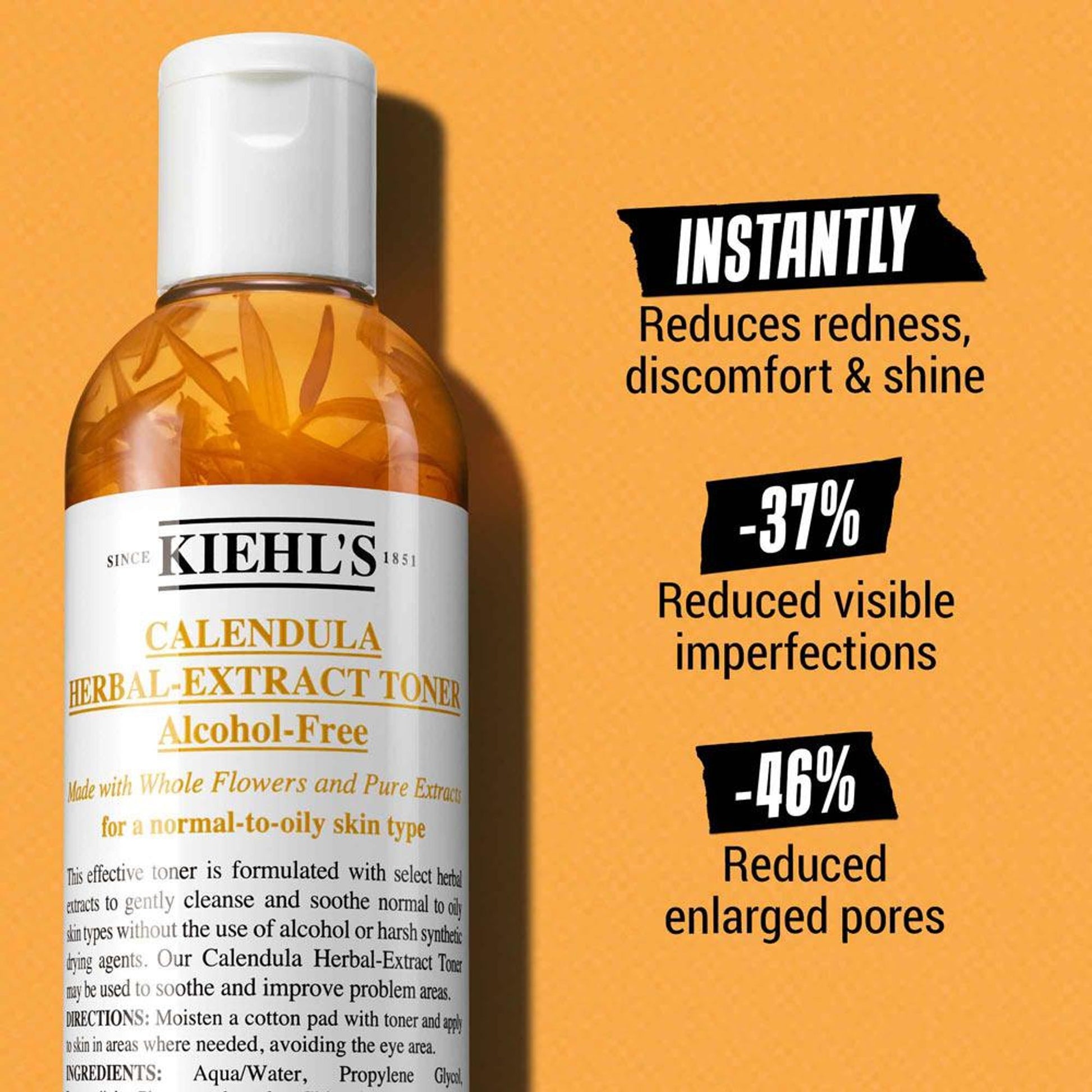 Kiehl's Calendula Herbal Extract Alcohol-Free Toner - Normal To Oily