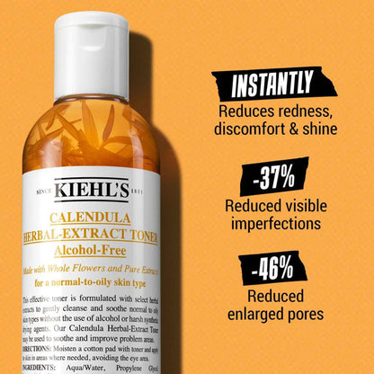 Kiehl's Calendula Herbal Extract Alcohol-Free Toner - Normal To Oily