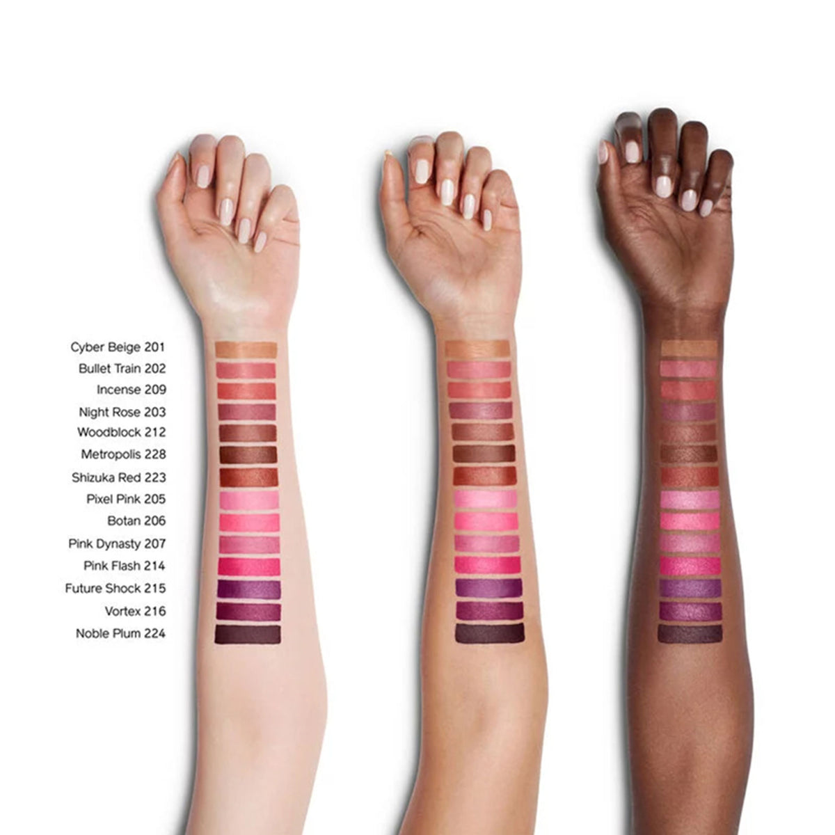 Shiseido VisionAiry Gel Lipstick in shade 214 Pink Flash, featuring a smooth gel formula and vibrant pink color.