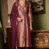 Women's Imperial Purple Woven Salwar Suit