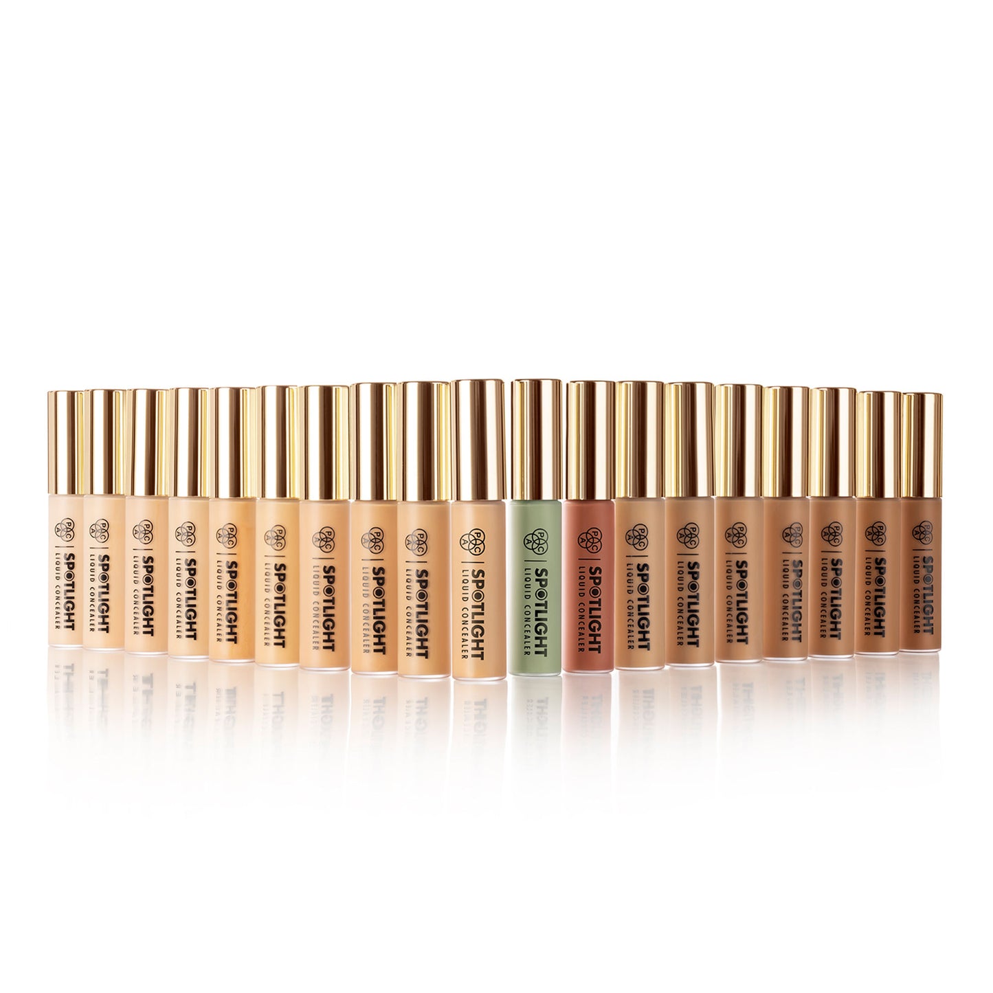 PAC Spotlight Liquid Concealer - Full Coverage Self Setting Creaseproof Formula - 03 Sand