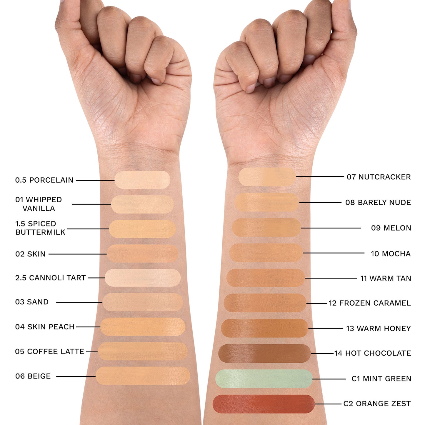 PAC Spotlight Liquid Concealer - Full Coverage Self Setting Creaseproof Formula - 08 Barely Nude