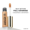 PAC Spotlight Liquid Concealer - Full Coverage Self Setting Creaseproof Formula - 11 Warm Tan
