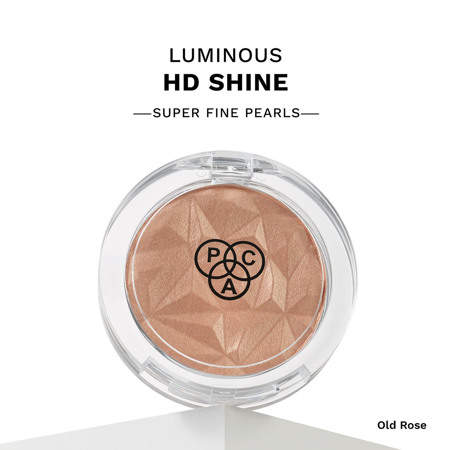 PAC Killer Glow Powder Highlighter - Micro Pearls, Pink Luminous HD Shine - Old Rose