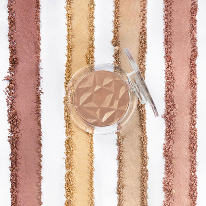 PAC Killer Glow Powder Highlighter - Micro Pearls, Pink Luminous HD Shine - Old Rose